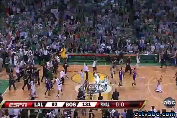 2008年NBA总决赛G6全场录像