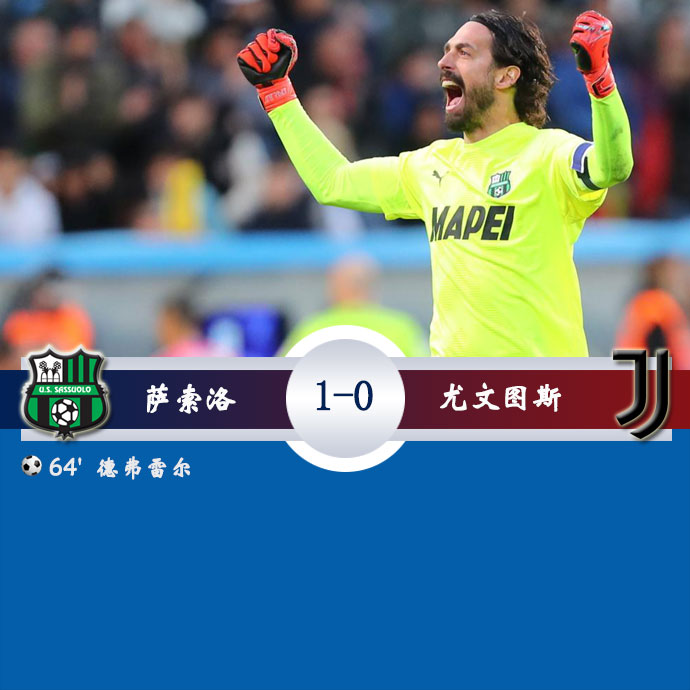 萨索洛  1 - 0  尤文图斯