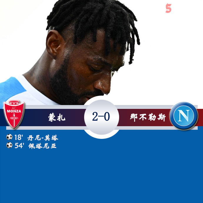 蒙扎  2 - 0  那不勒斯