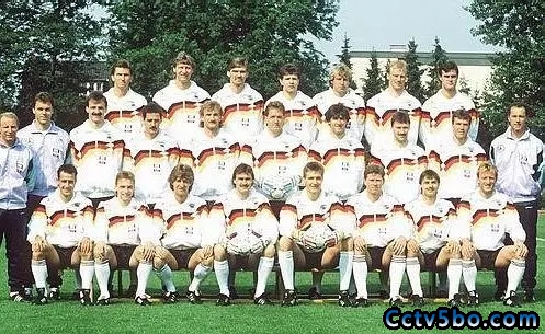 1990年世界杯西德队的全家福