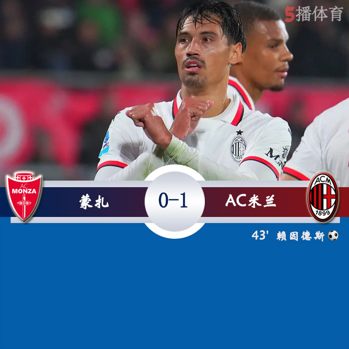 蒙扎  0 - 1  AC米兰